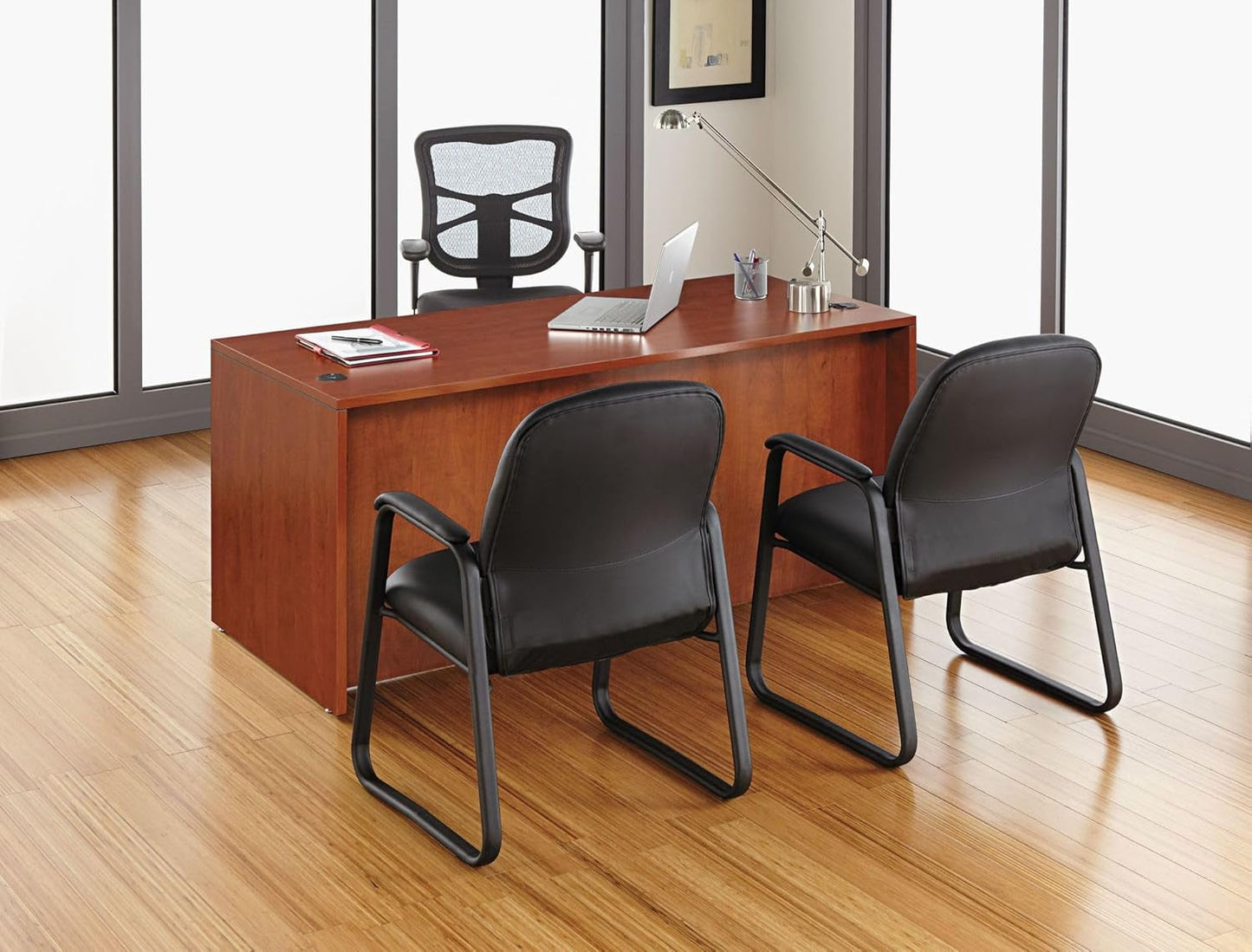 Elusion High Back Mesh Office Chair Black Adjustable Tilt