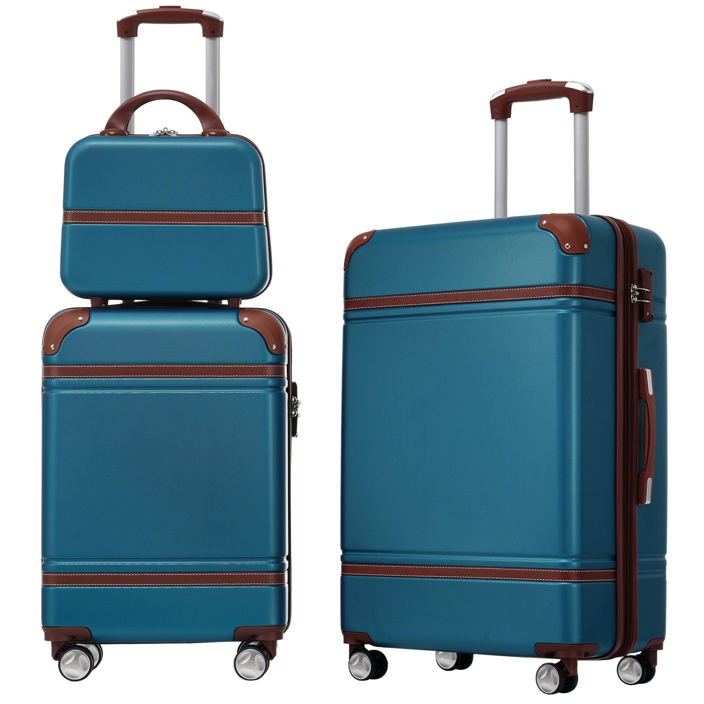 Hardshell Luggage Sets - 3 Pieces with TSA Lock
