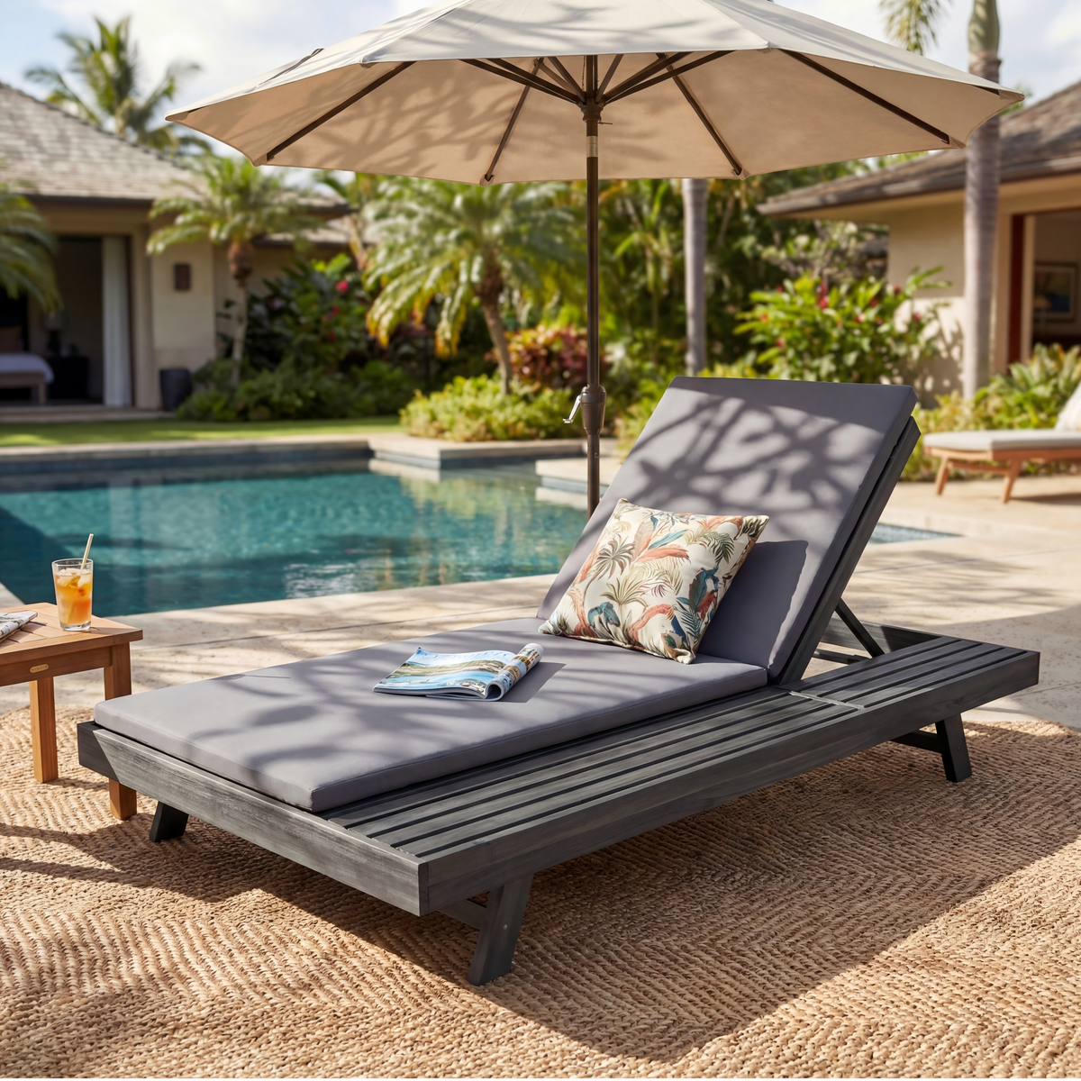 Lounge Chaise Set