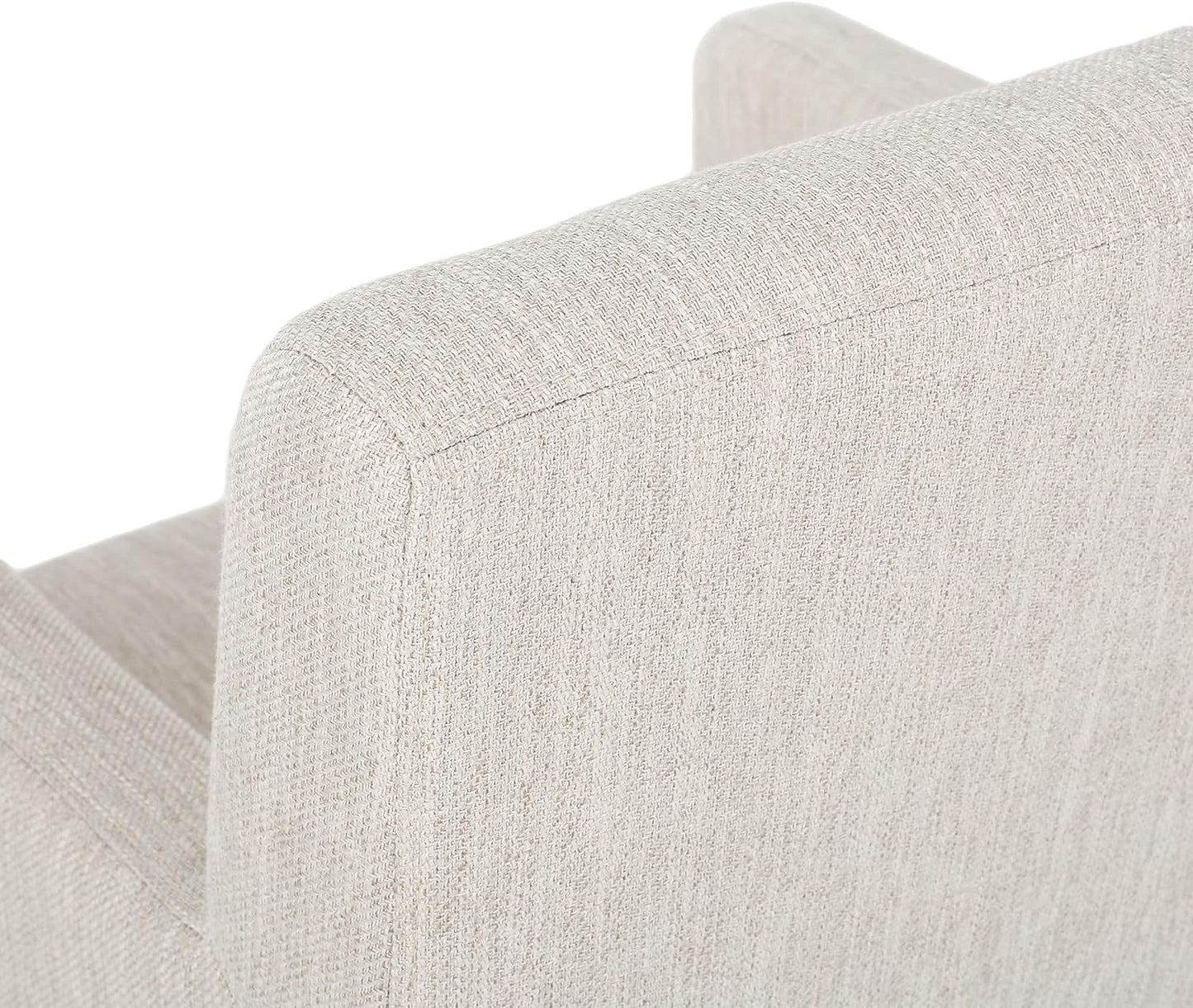 Armga Upholstered 26 Inch Counter Stools Beige Set Of 2