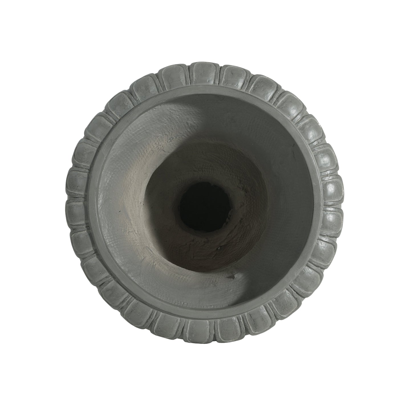 Outdoor Garden Urn Planter, Gray