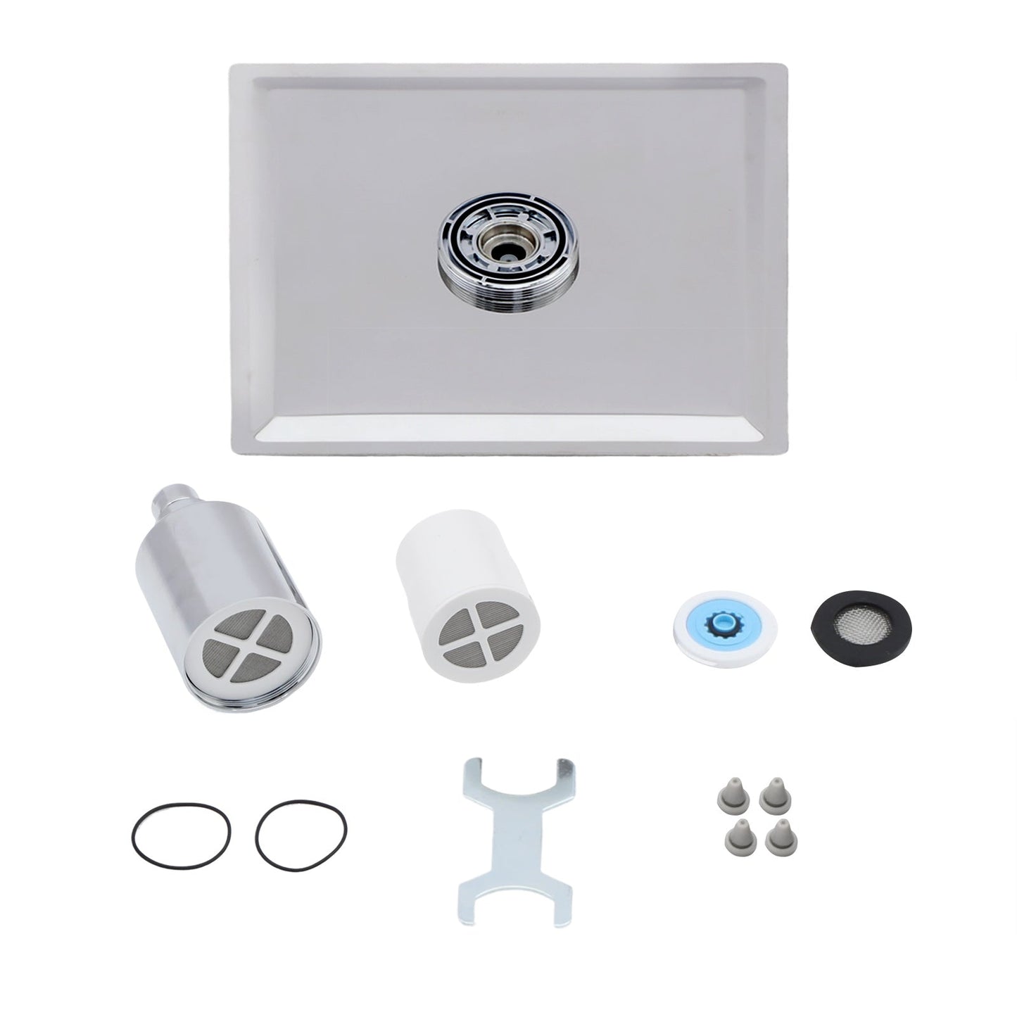 10" Square Rain Shower Head
