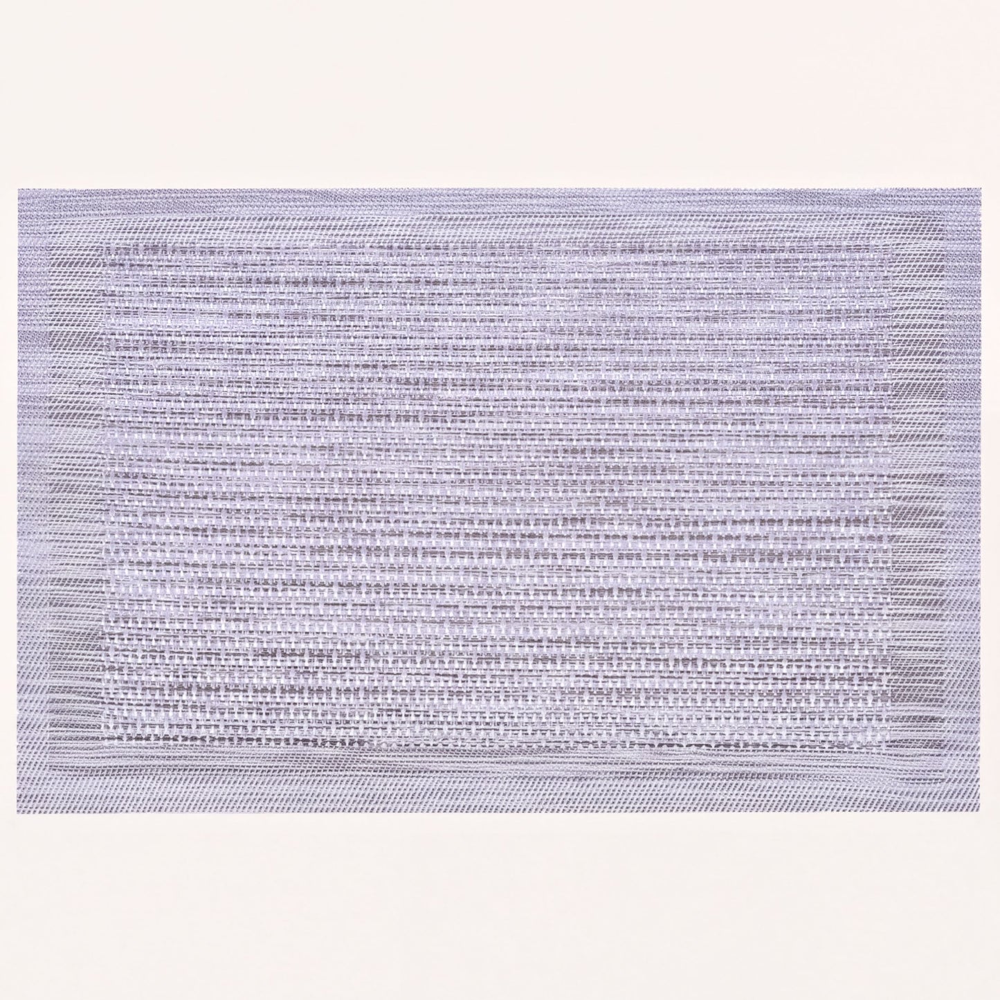 PVC Placemats – Silver Gray Dining Table Mats | Heat Resistant, Non Slip