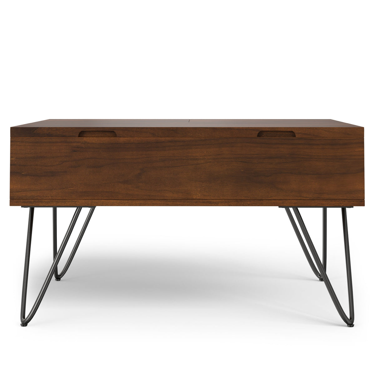 Hunter 32 Inch Wide Solid Wood Lift Top Square Coffee Table