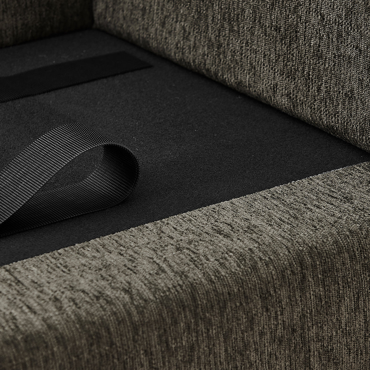 Oversized Pet Sofa, Curved Armrest Rectangular Dog Sofa