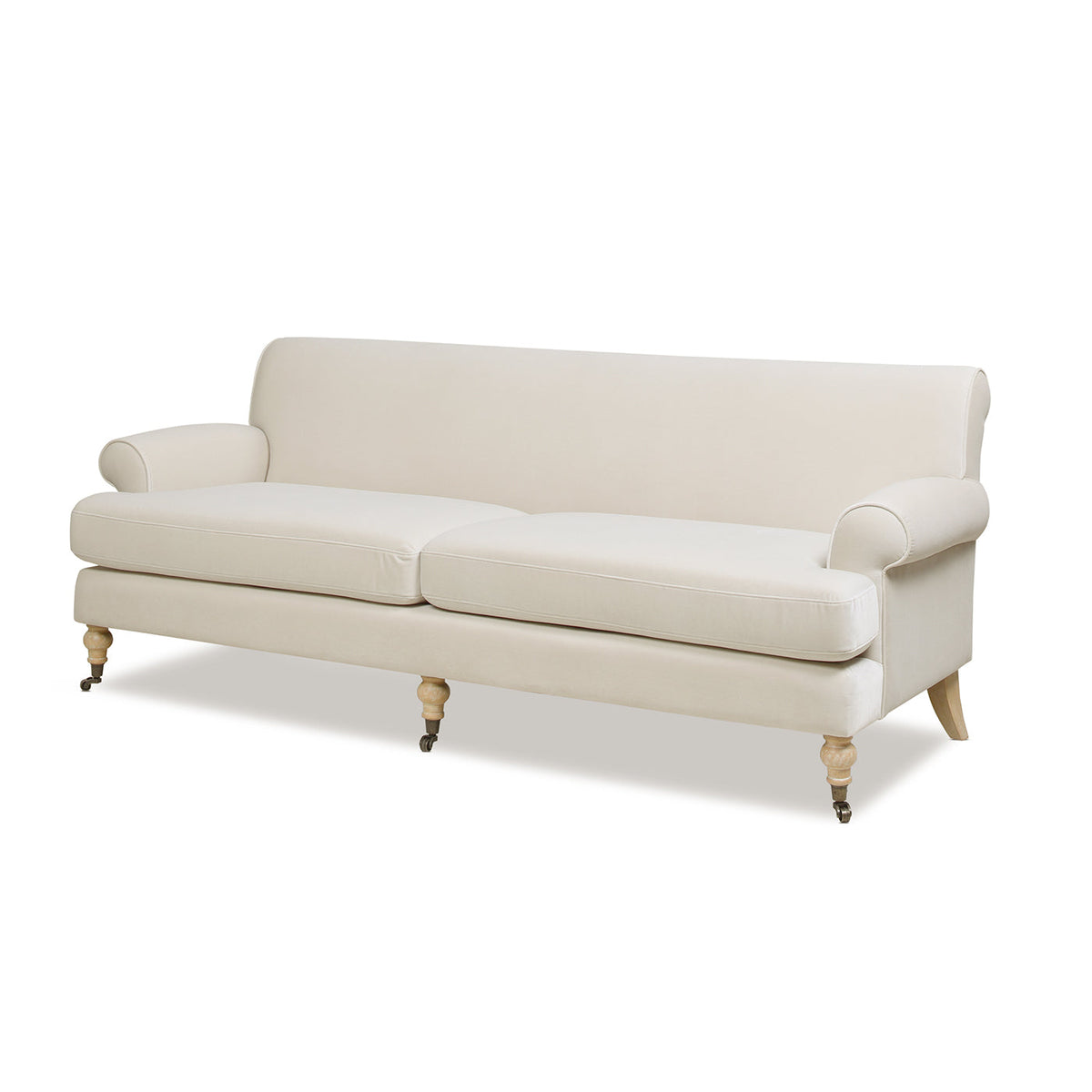 Alana 88" Lawson Two-Cushion Tightback Sofa, French