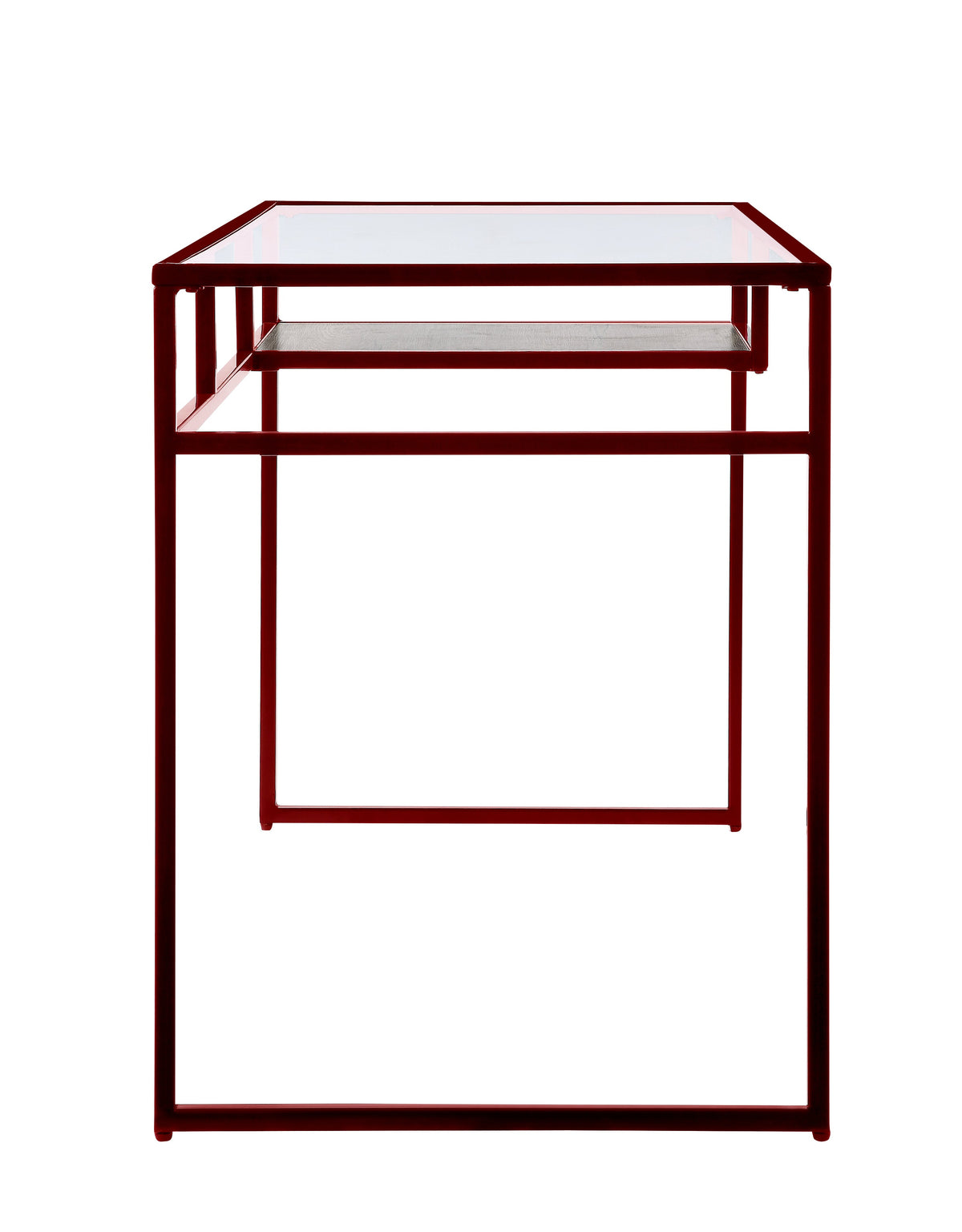 Yasin Glass Top Desk