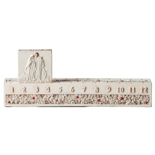 Holy Family Nativity Countdown Block