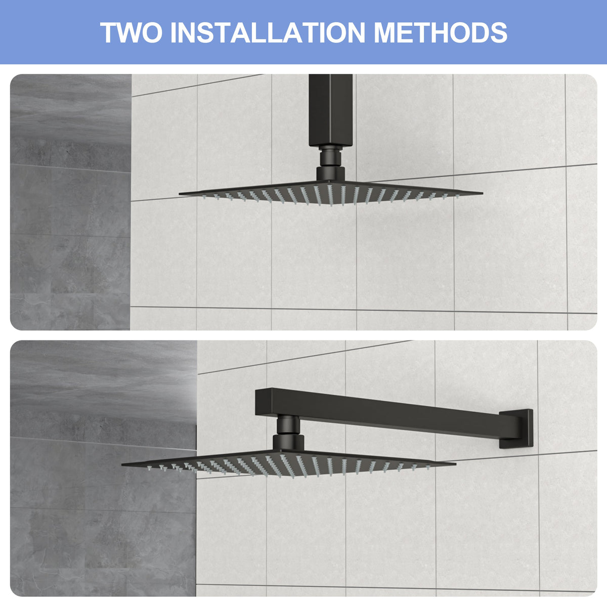 8-Inch Rainfall Shower Head
