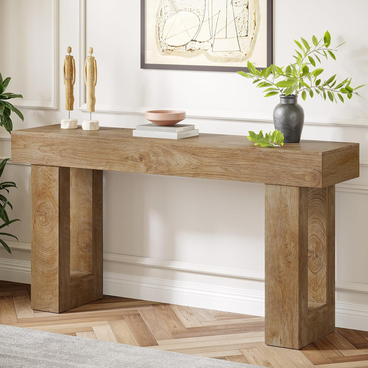 63" Farmhouse Console Table