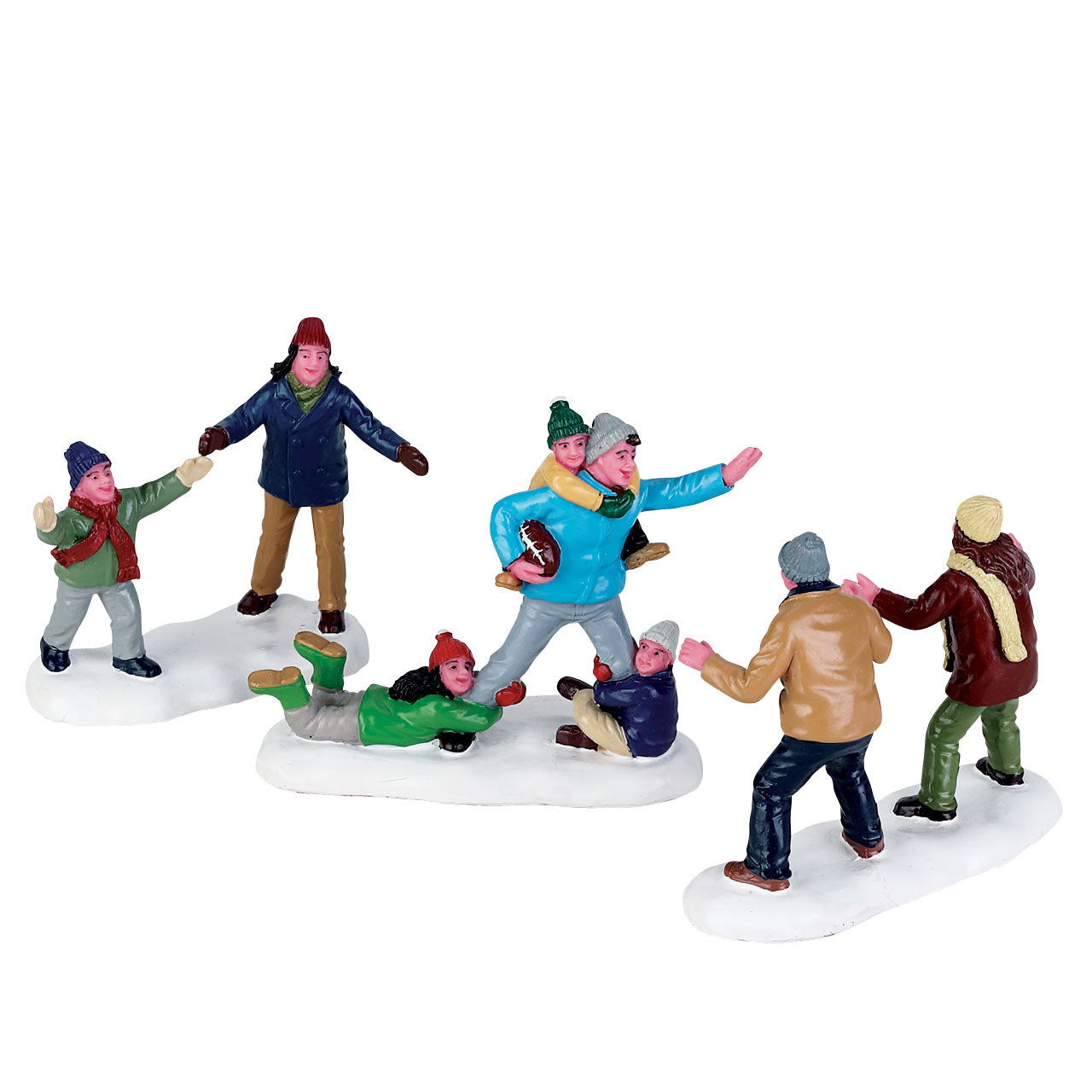 Snowy Football Fun - 5 Piece Set