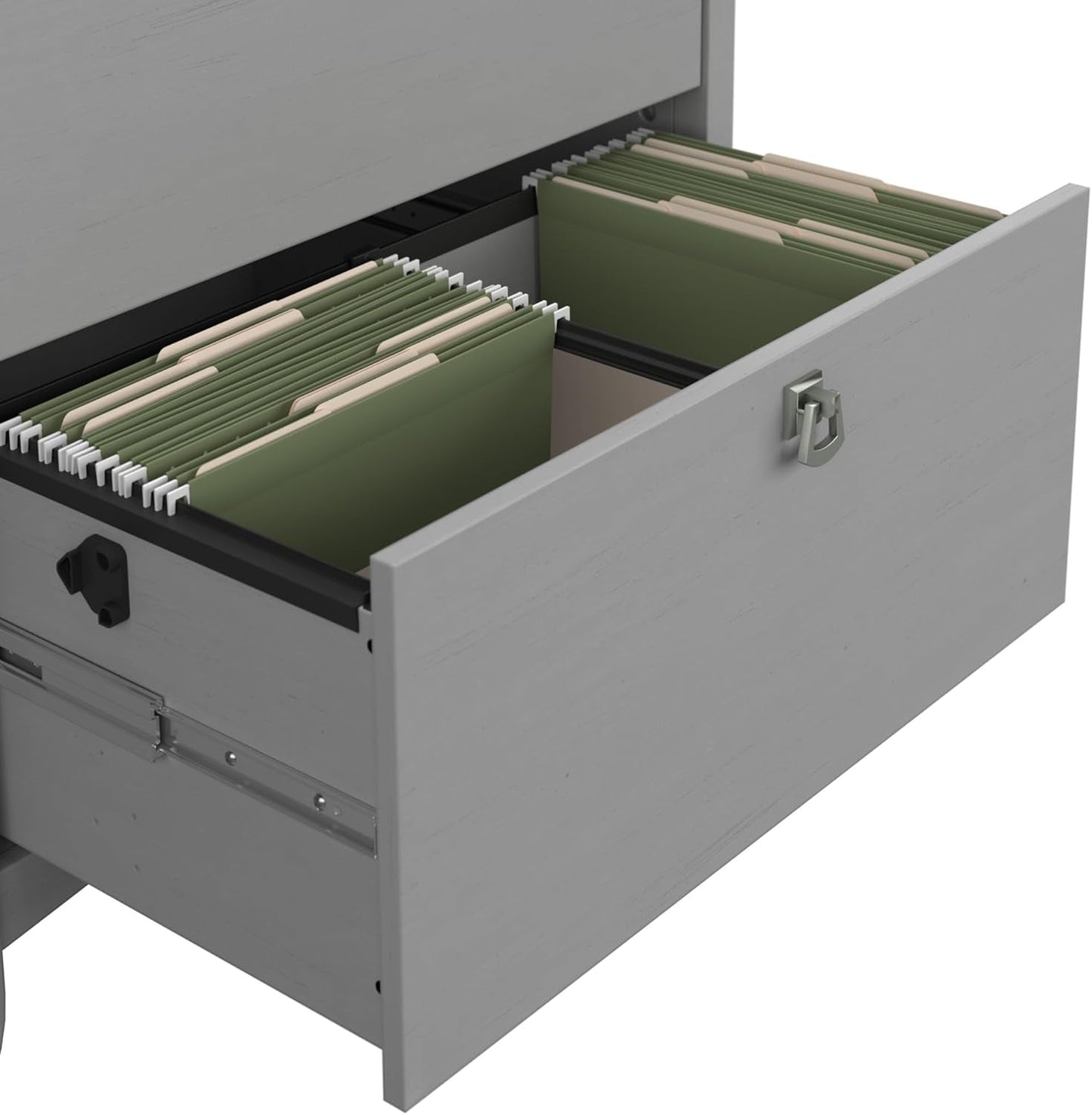 Salinas 2 Drawer Lateral File Cabinet Cape Cod Gray