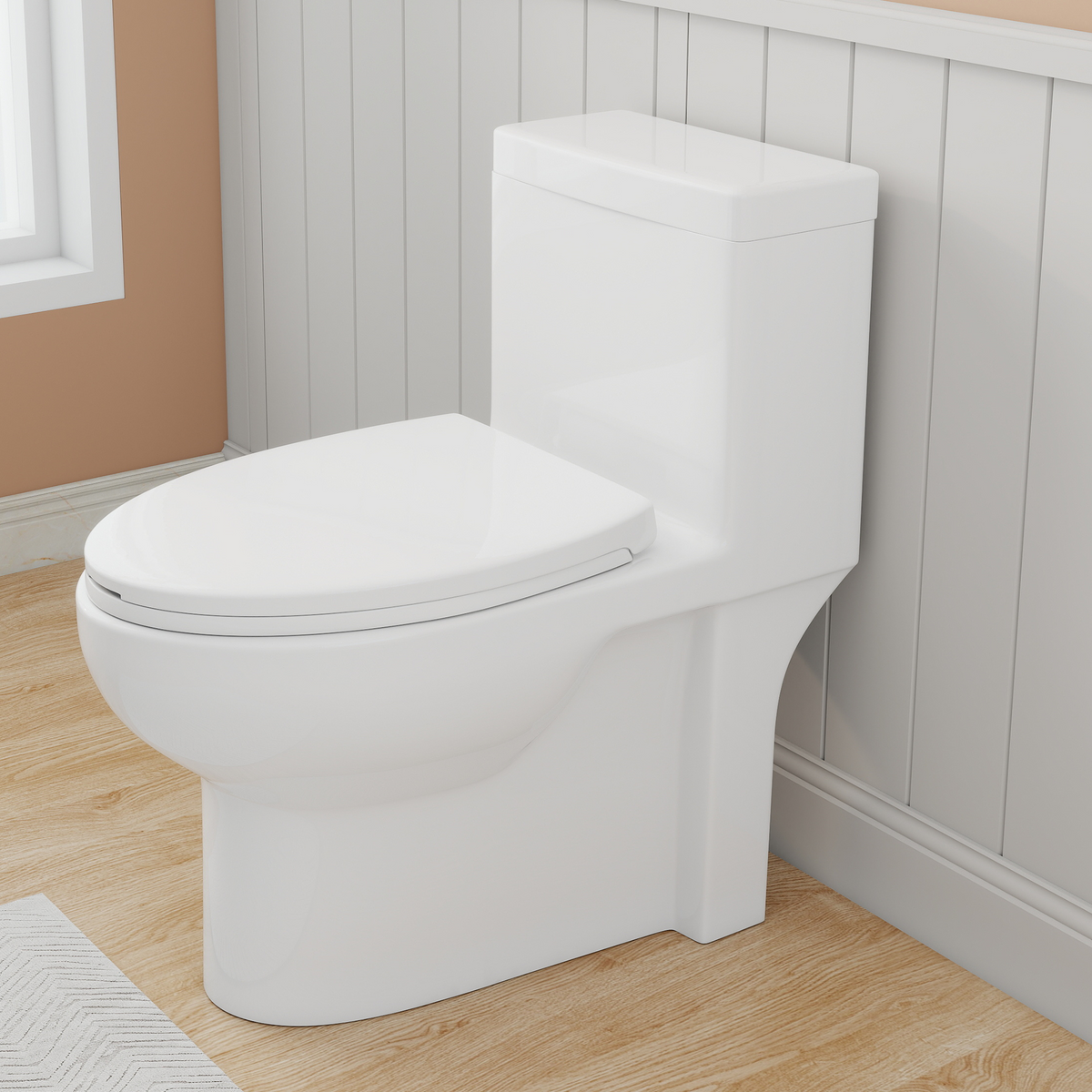 1.28 GPF Tornado Flush One-Piece Toilet