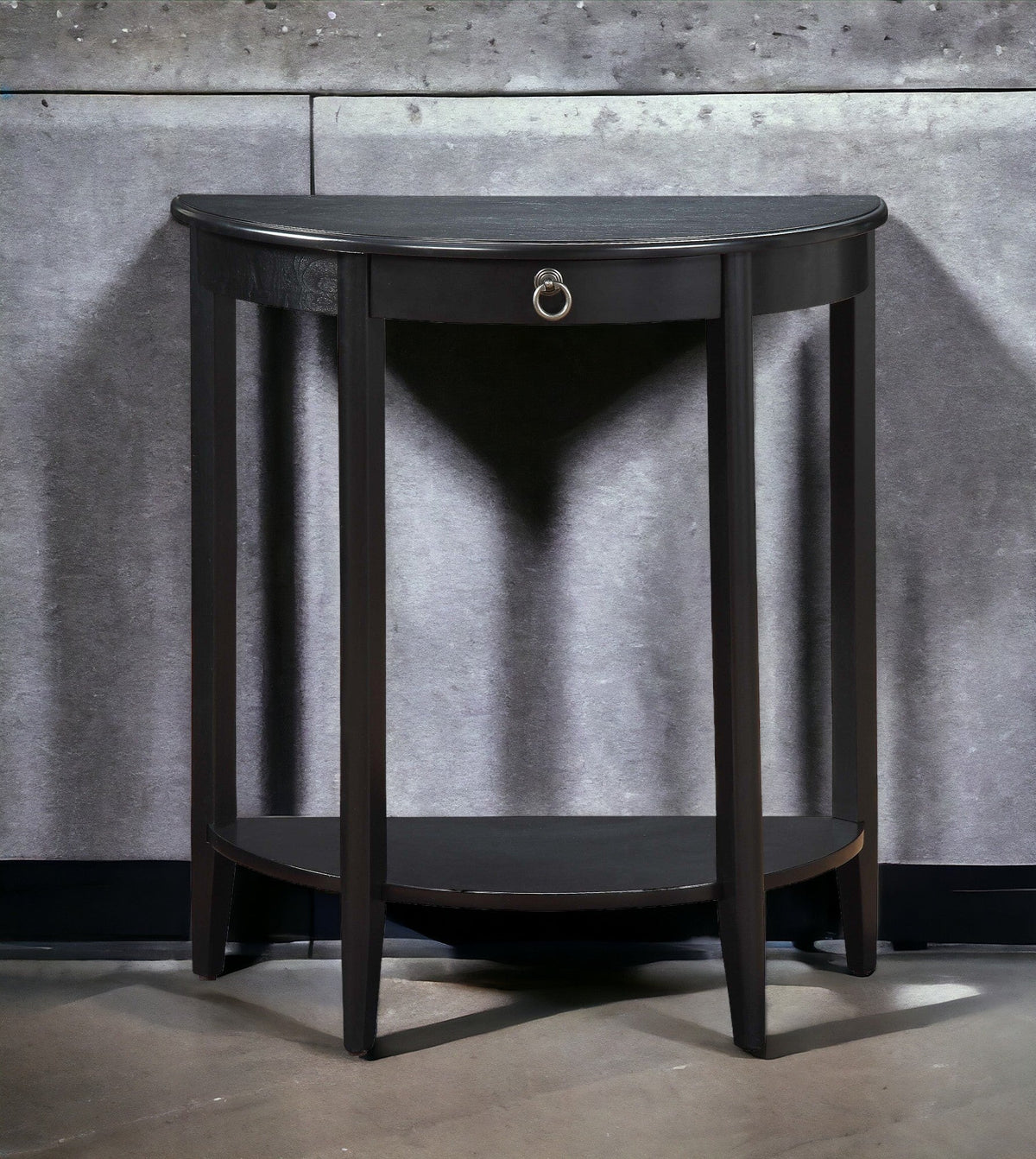 Justino II Half Moon Console Table