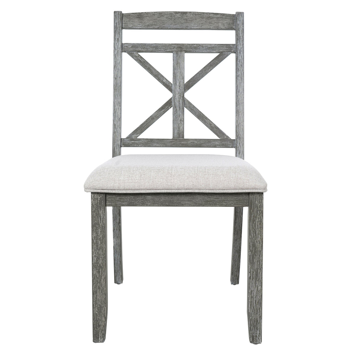 TREXM 5-Piece Retro Functional Dining Table Set