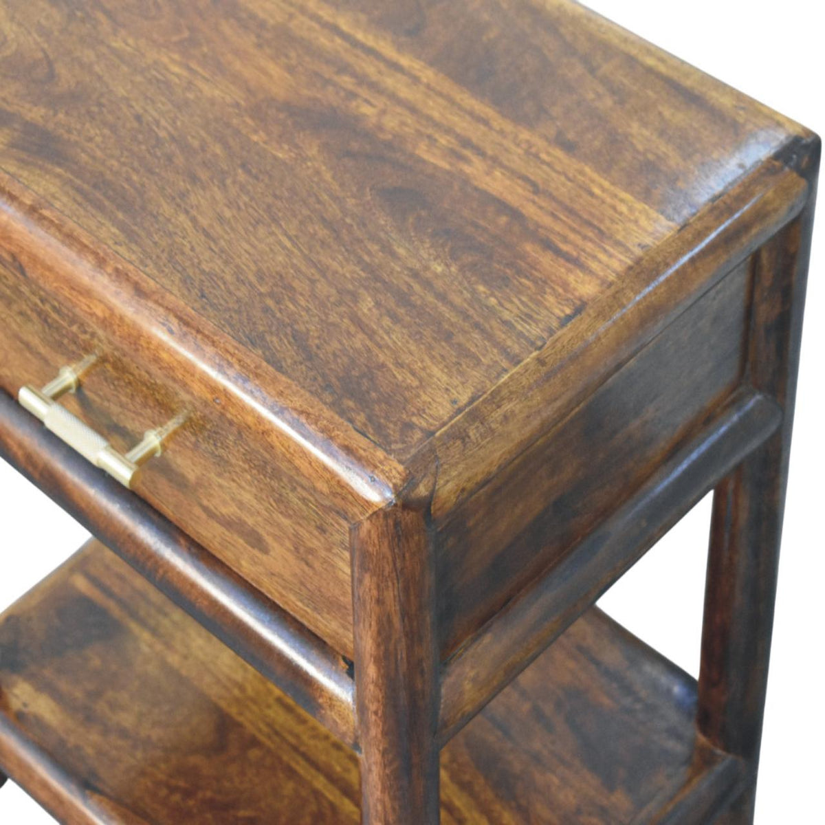 Solid Wood Regency Chestnut Nightstand