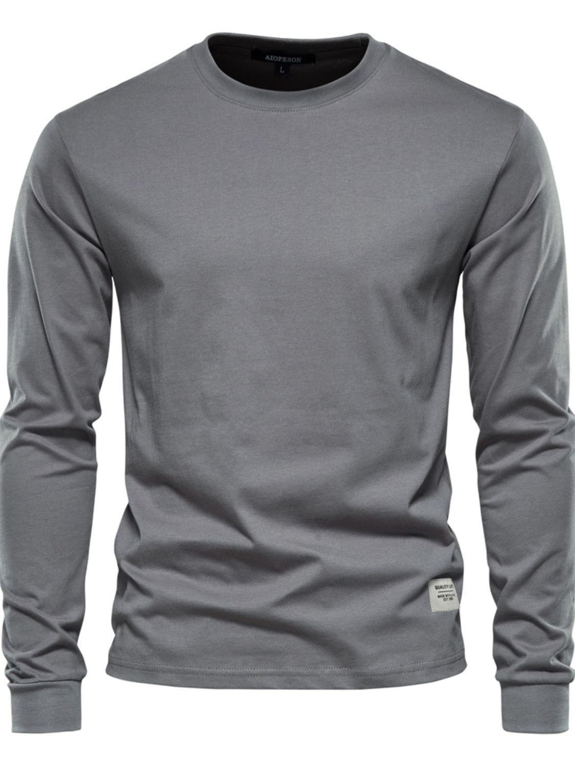 Round Neck Long Sleeve T-Shirt
