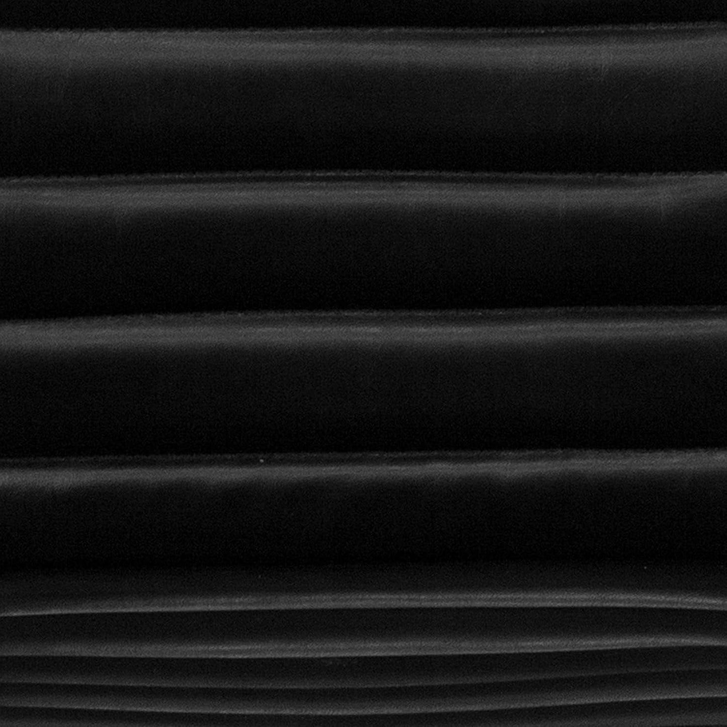 Alan Low Back Armless Black Ribbed Office Swivel Task Chair