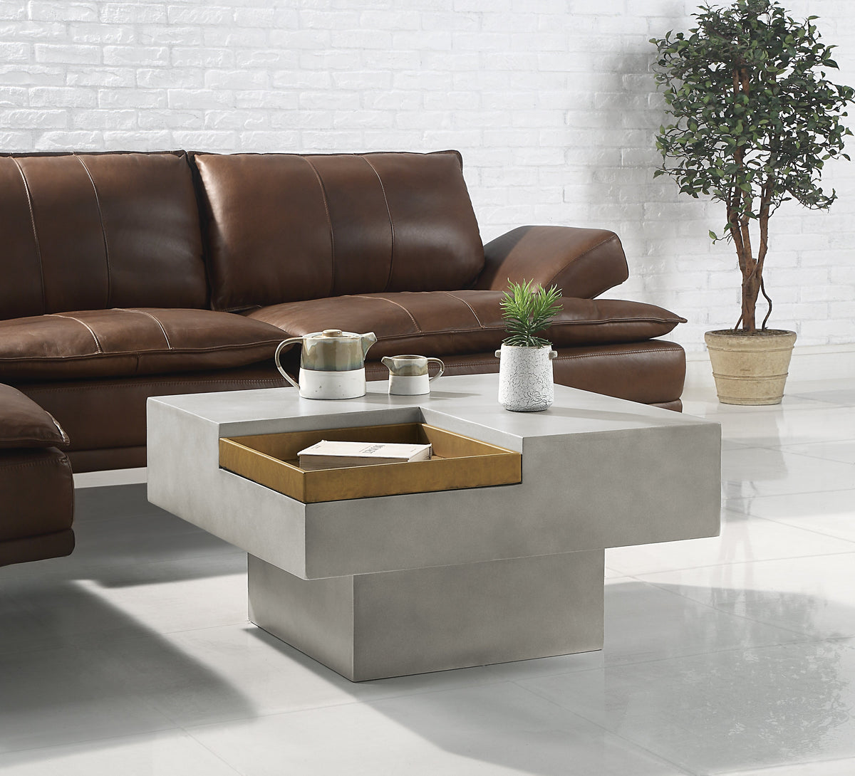 Kailano Weathered Coffee Table