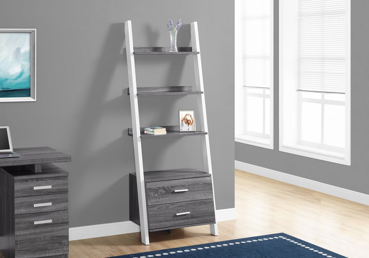 4-Tier Ladder Bookshelf