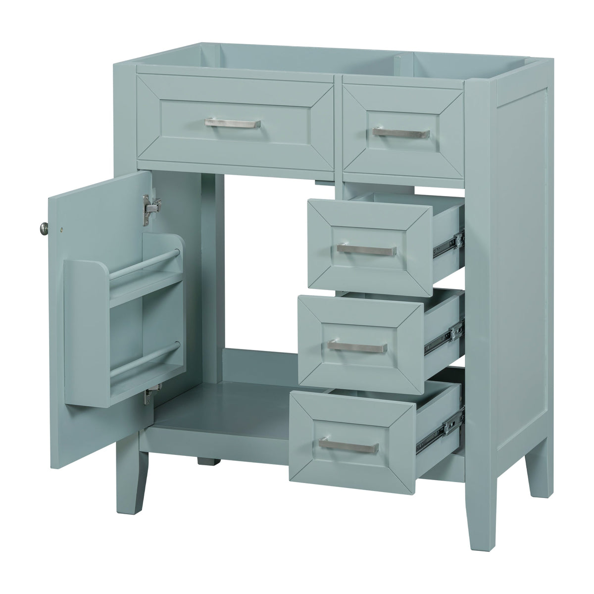 30" Bathroom Vanity Without Sink