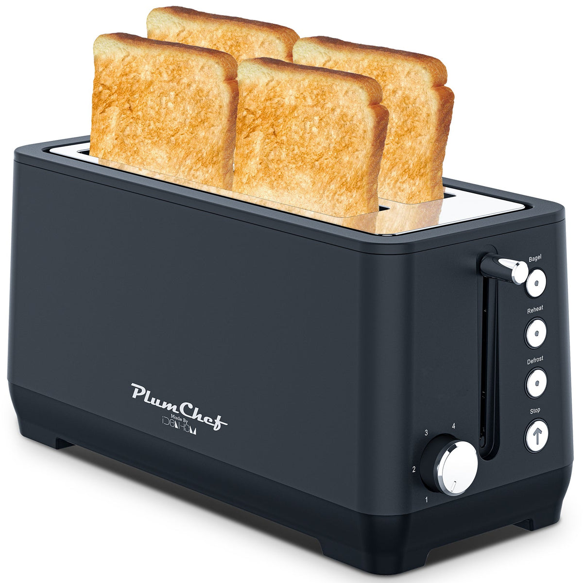 4-Slice Toaster with Warming Rack