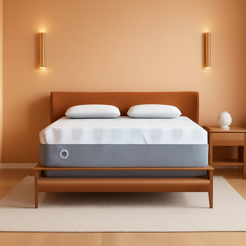 Queen Gel Memory Foam Mattress Machine Washable Cover