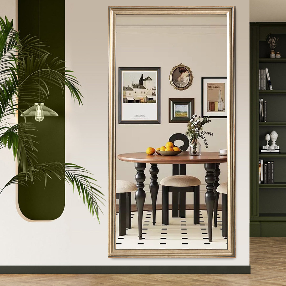 Gold Full Length Floor Mirror
