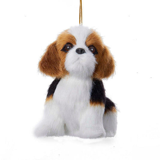 Plush Puppy Beagle Ornament