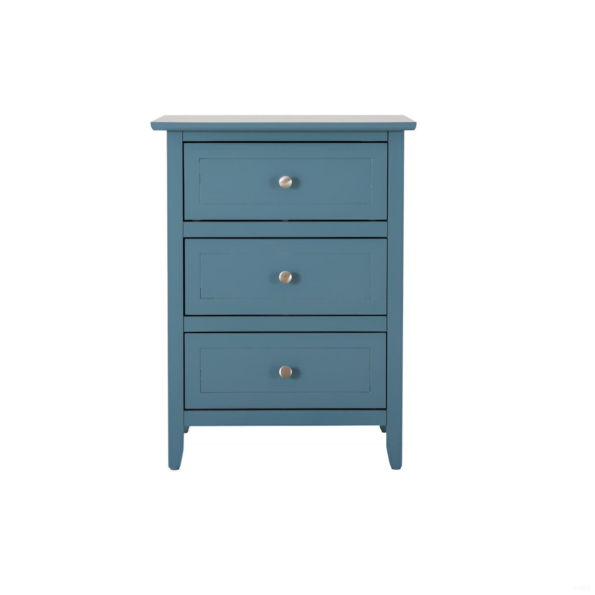 Teal Accent Nightstand For Modern Bedrooms