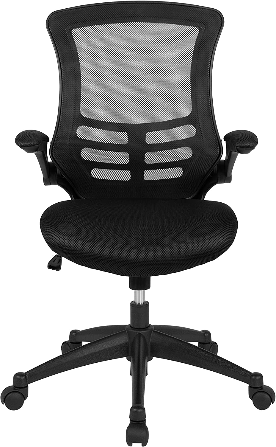 Mid Back Ergonomic Office Chair With Adjustable Height