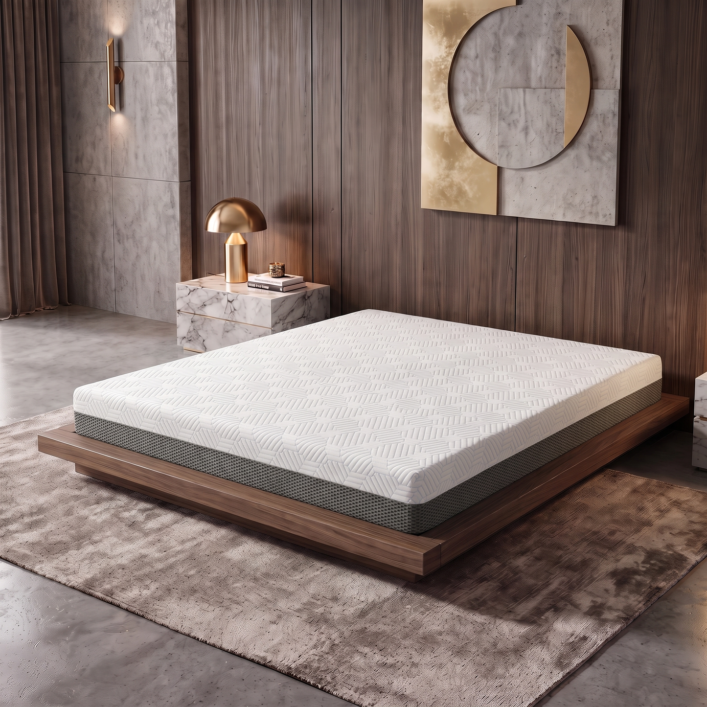 Pur Chill 8" Queen Firm Mattress With Phase Change Cooling Fabric
