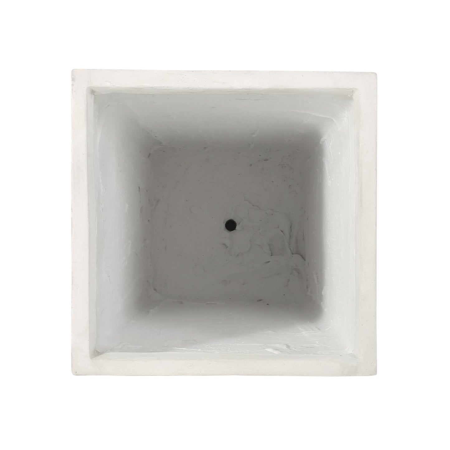 16'' x 30.5'' Outdoor MGO Planter with Antique White Finish
