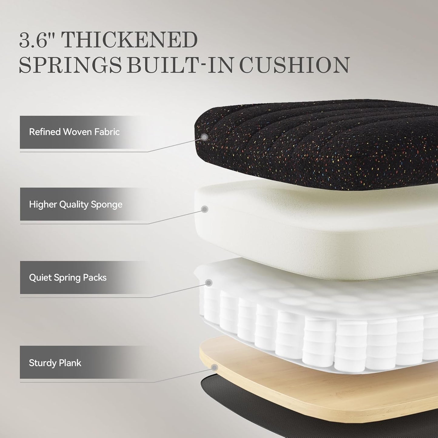 Wide Seat Swivel Office Chair With Locking Wheels Black