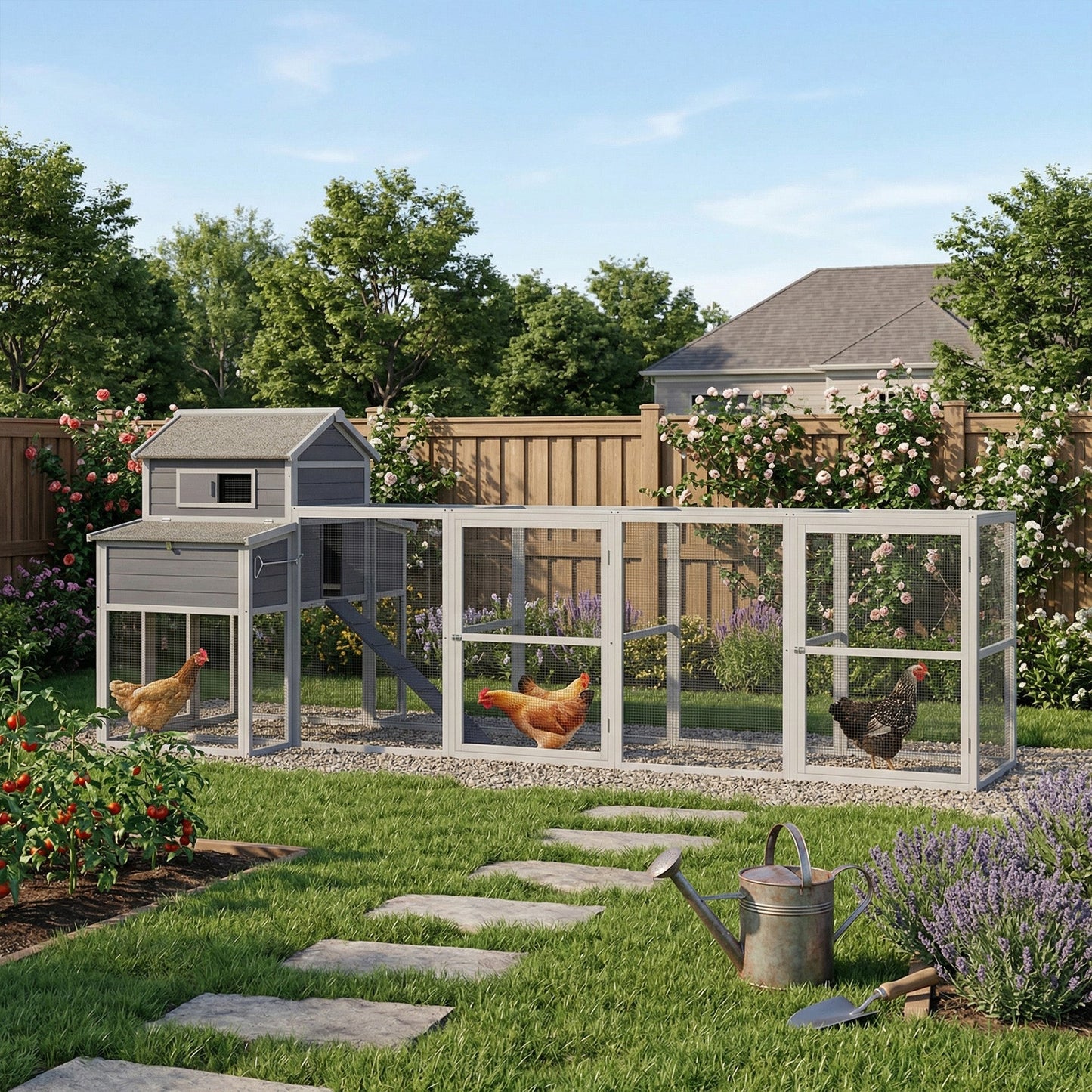 150" Extra Large Chicken Coop