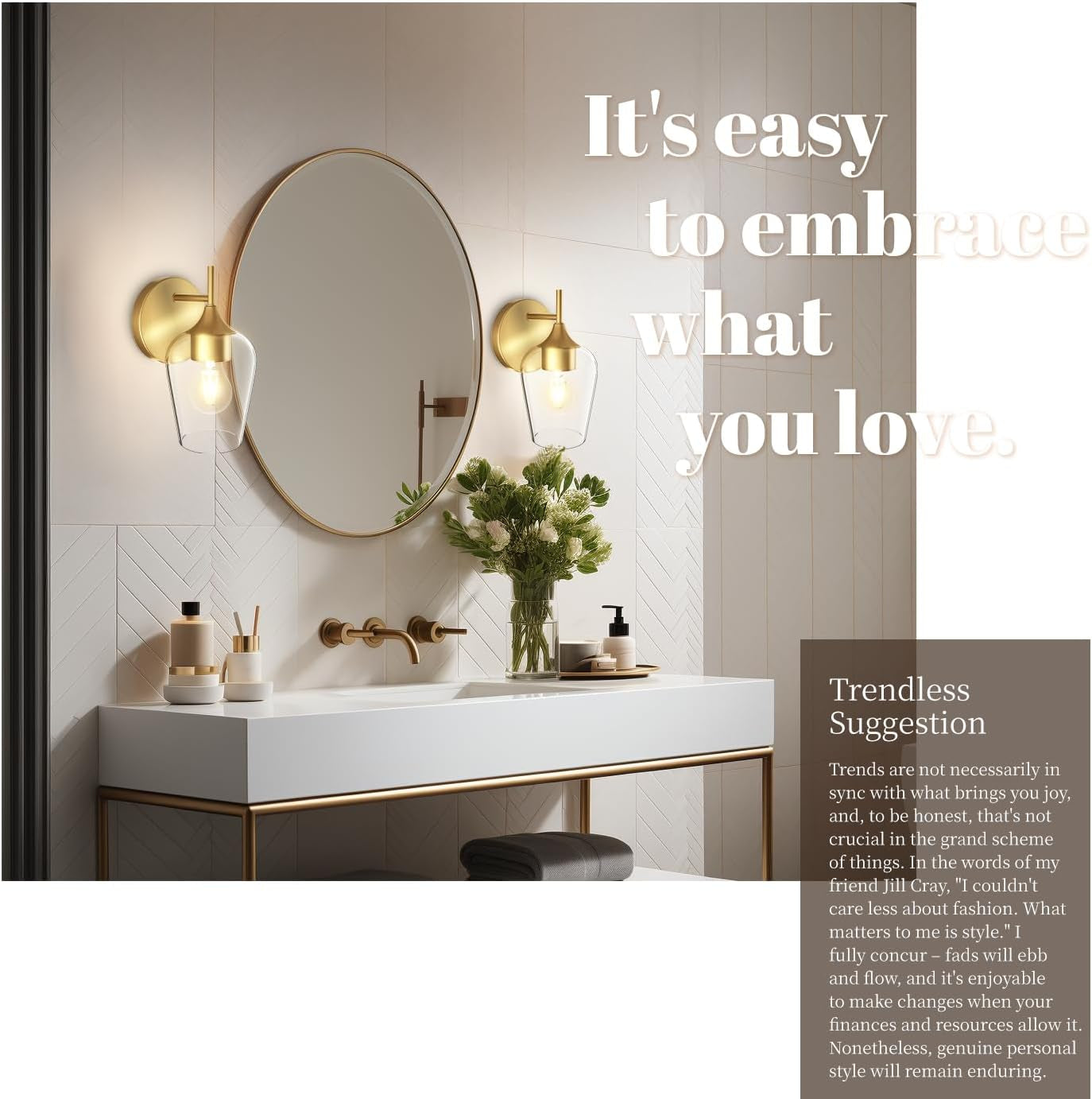 Black or Gold Wall Sconces