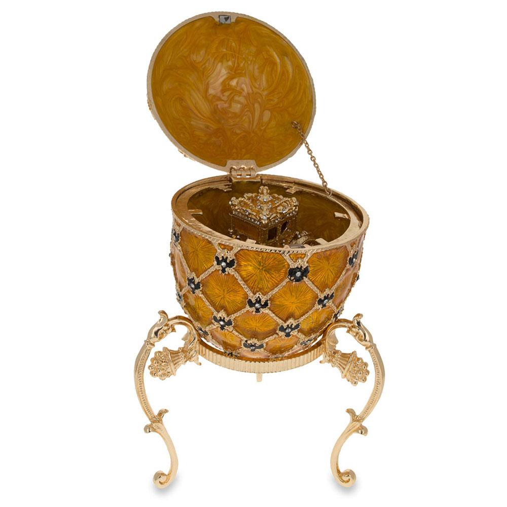 1897 Imperial Coronation Royal Easter Egg 7 Inches