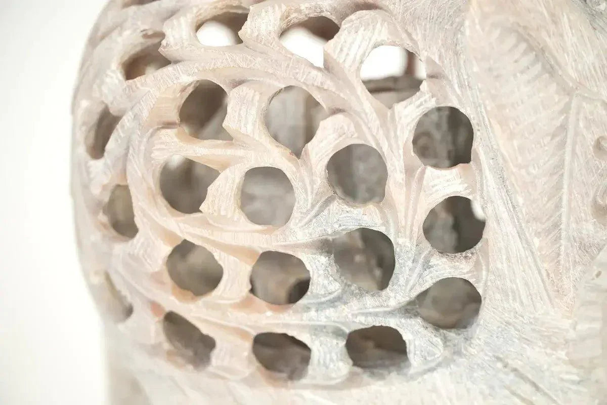 Family of Elephants Handcarved From Soapstone