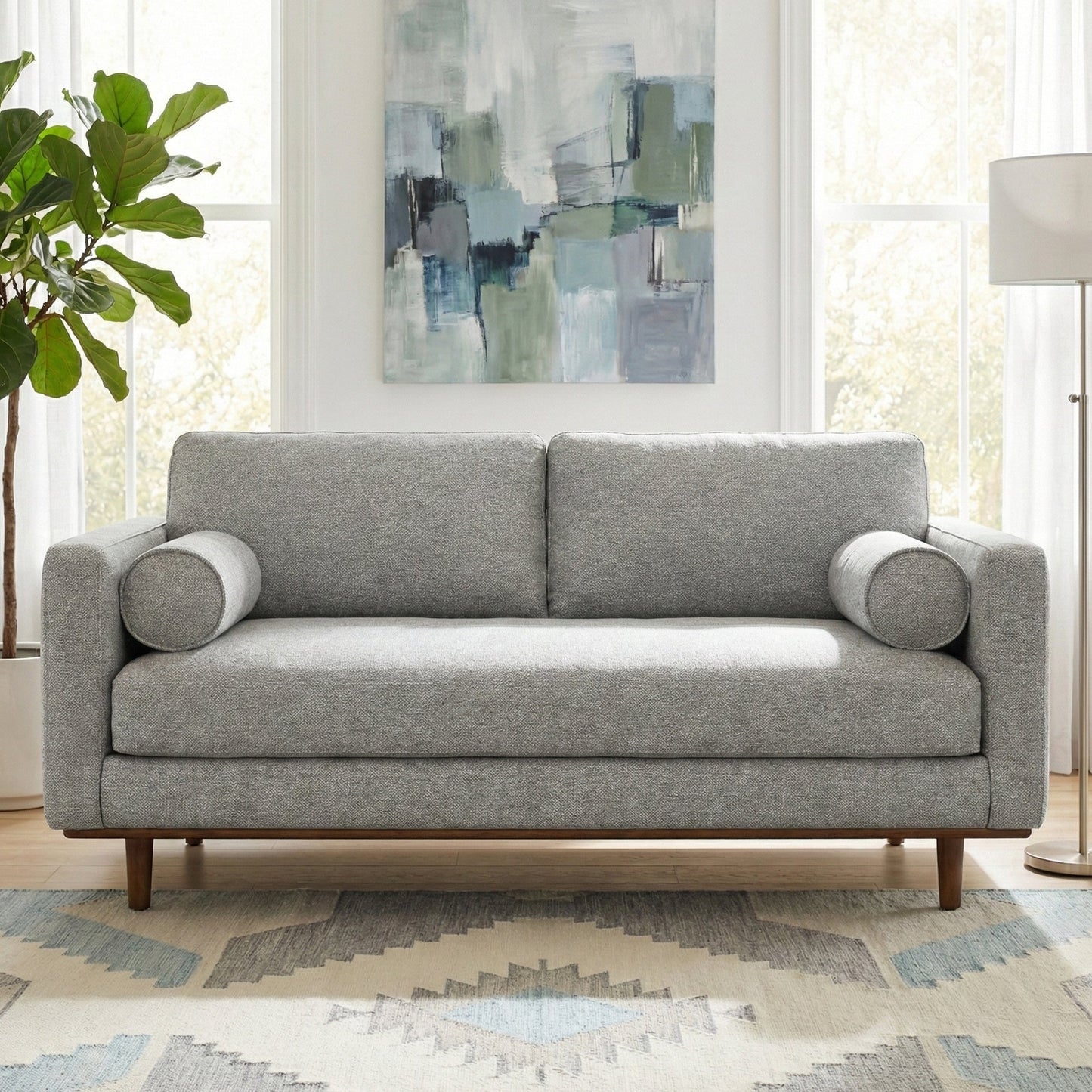 Morrison - 72" Sofa - Mist
