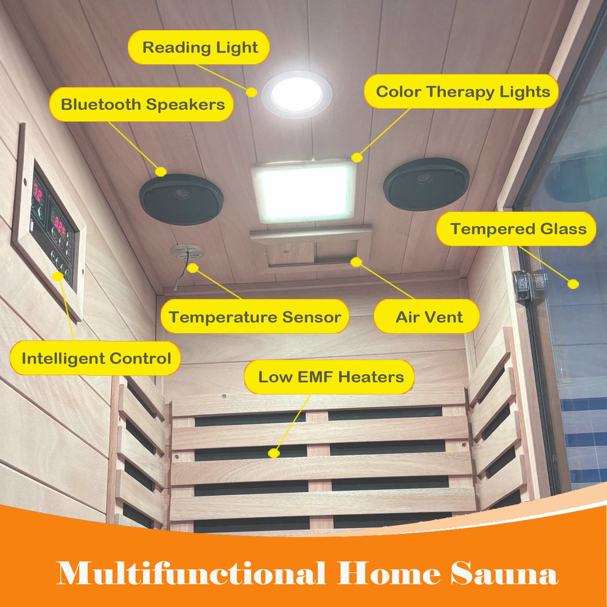 1 Person Far Infrared Sauna Home