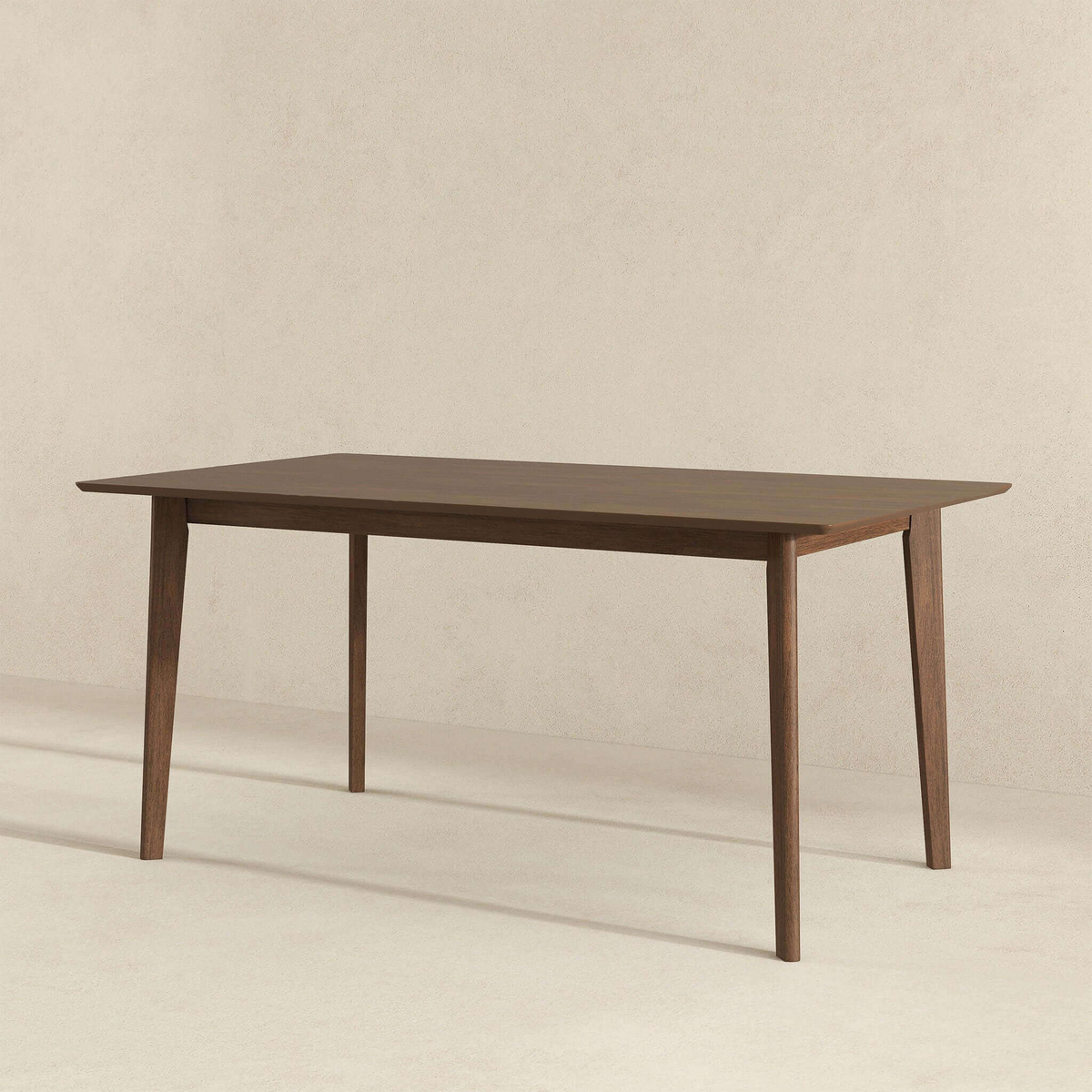 Carlos Solid Wood Dining Table and 4 Side Chairs