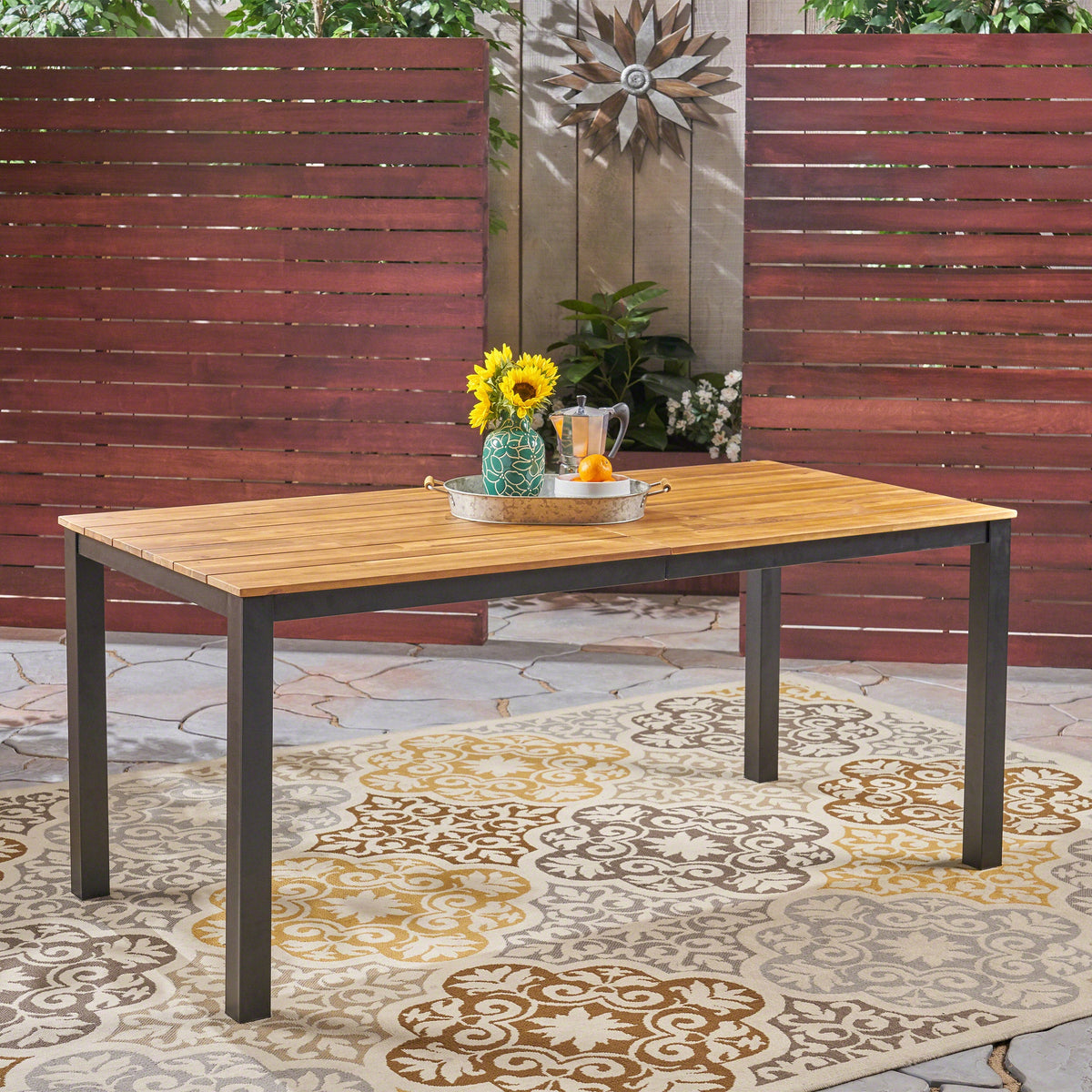 Rectangular Outdoor Dining Table