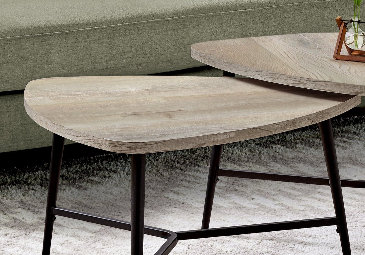 Table Set, 2pcs Set, Coffee, End, Side, Accent, Living Room