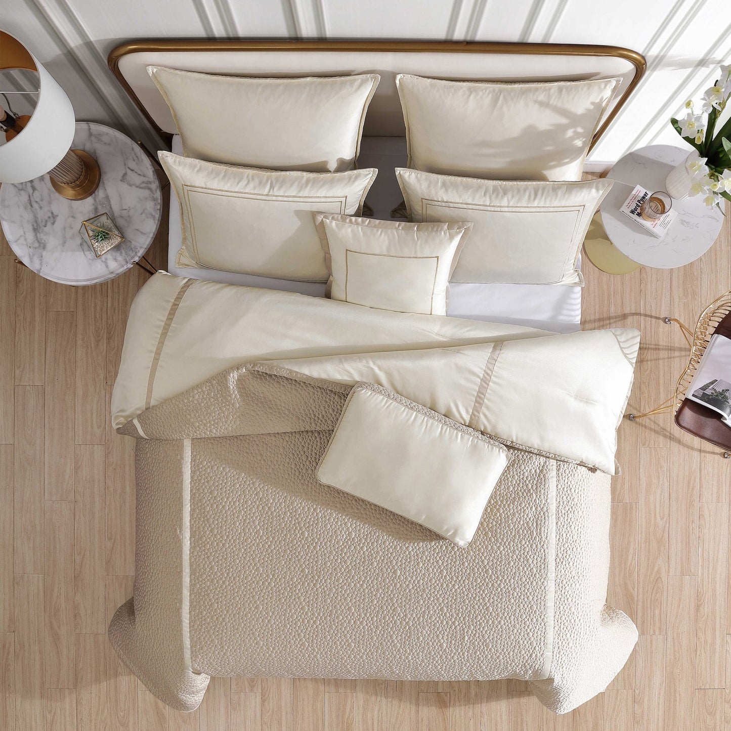 Rings 8 PC King Reversible Comforter Set