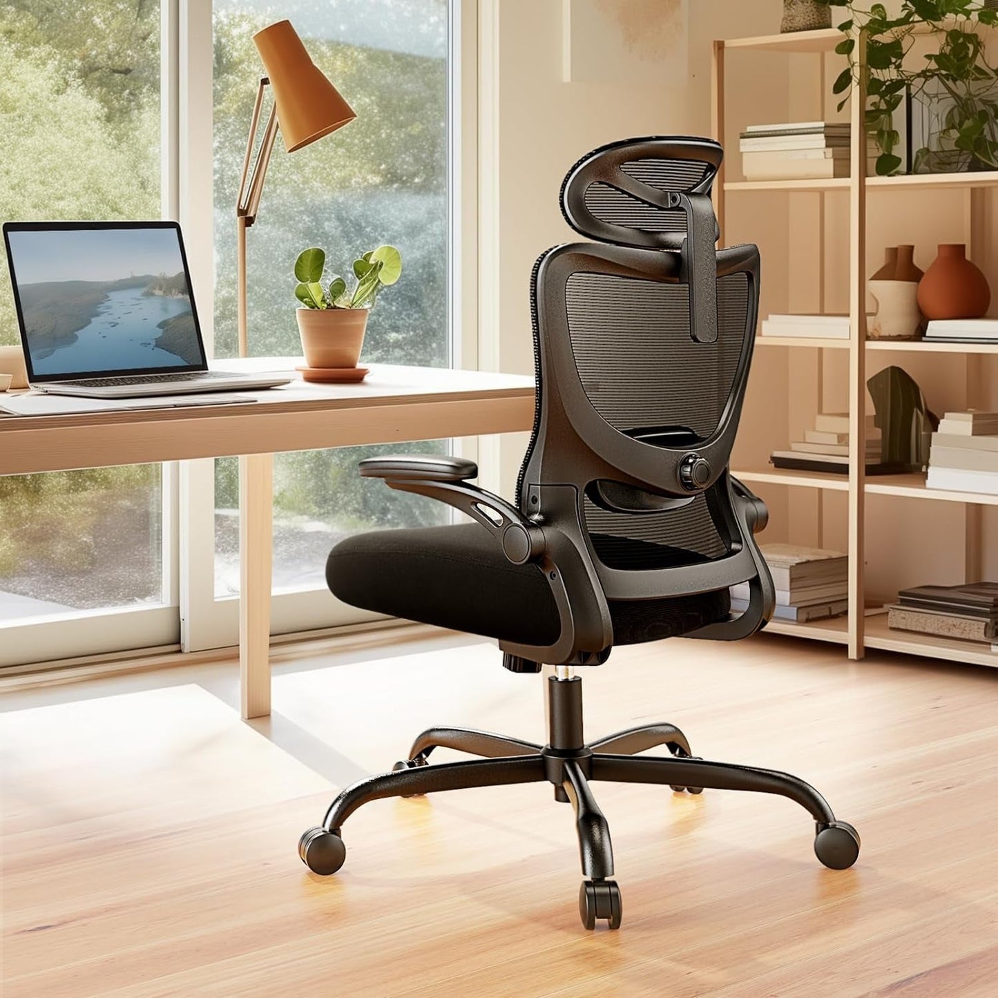 Ergonomic High Back Mesh Office Chair With Adjustable Lumbar Support