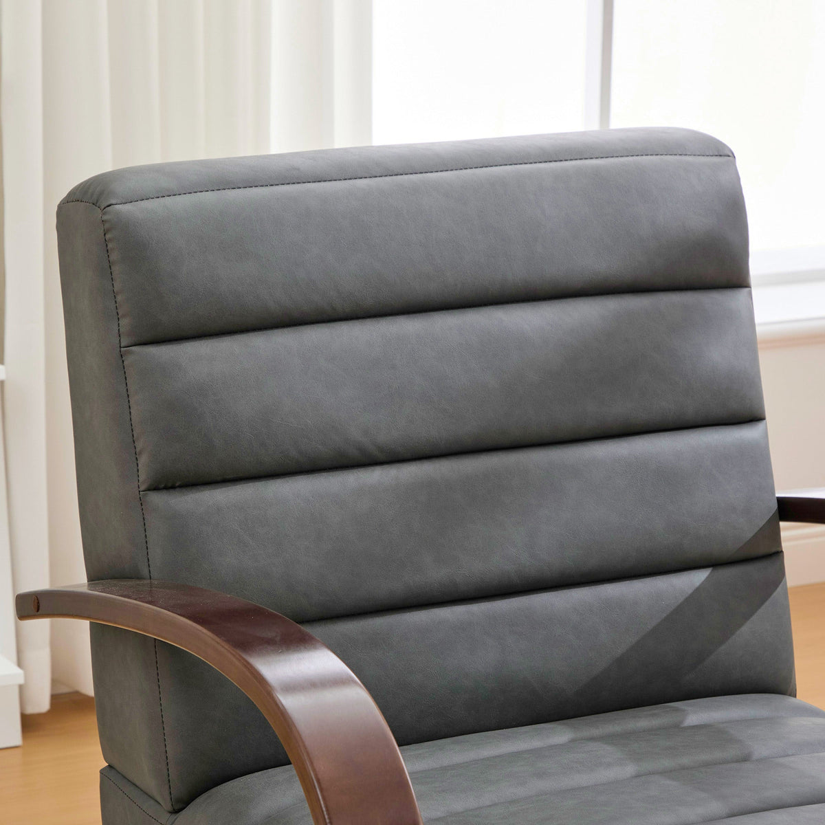 30.7" Modern Upholstered 360° Swivel Accent Chair