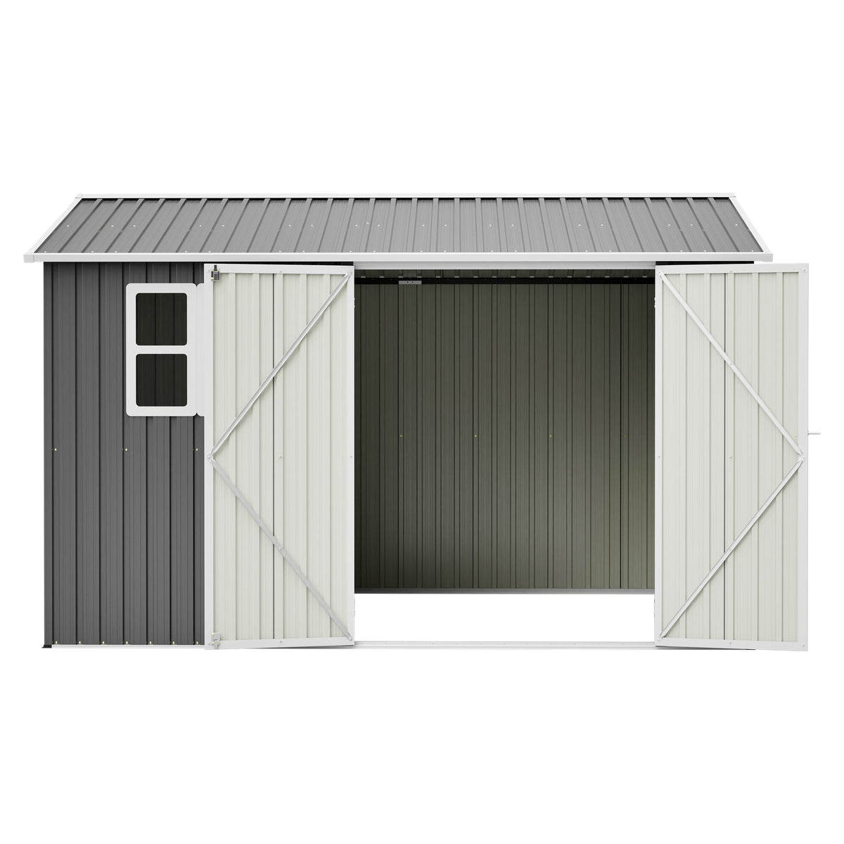 10'x8' Oversized Steel Storage Shed