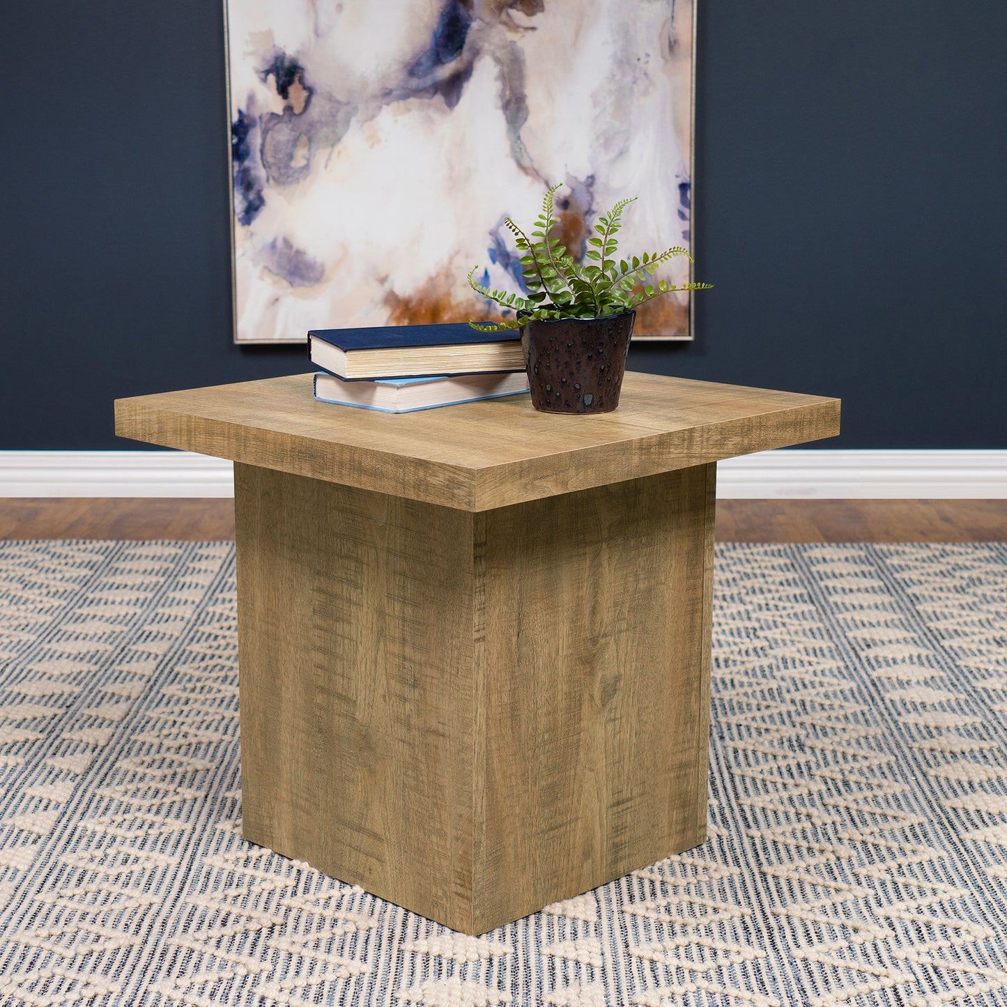 Exeter Mango Square End Table