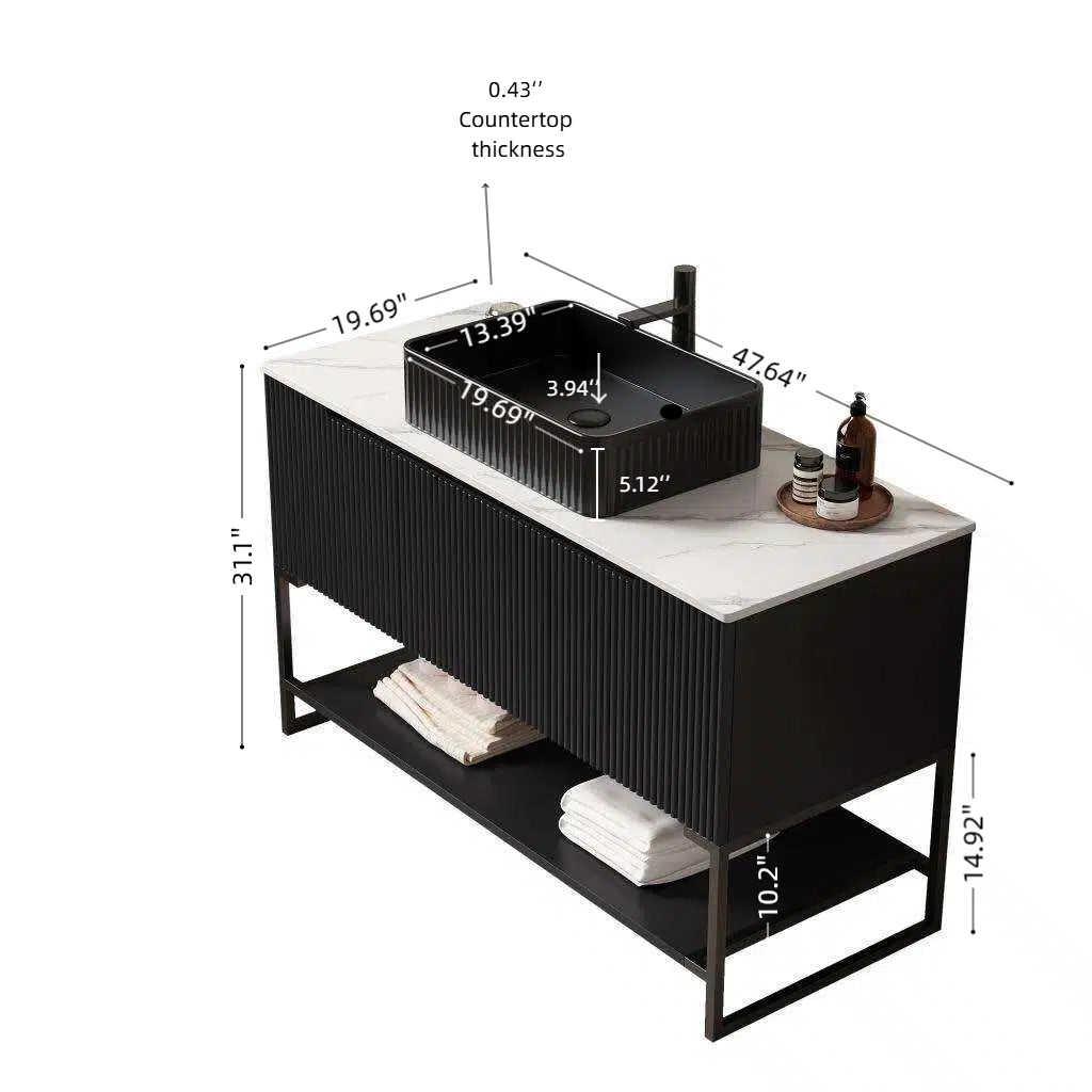 Tulio 48" Bathroom Vanity & Sink