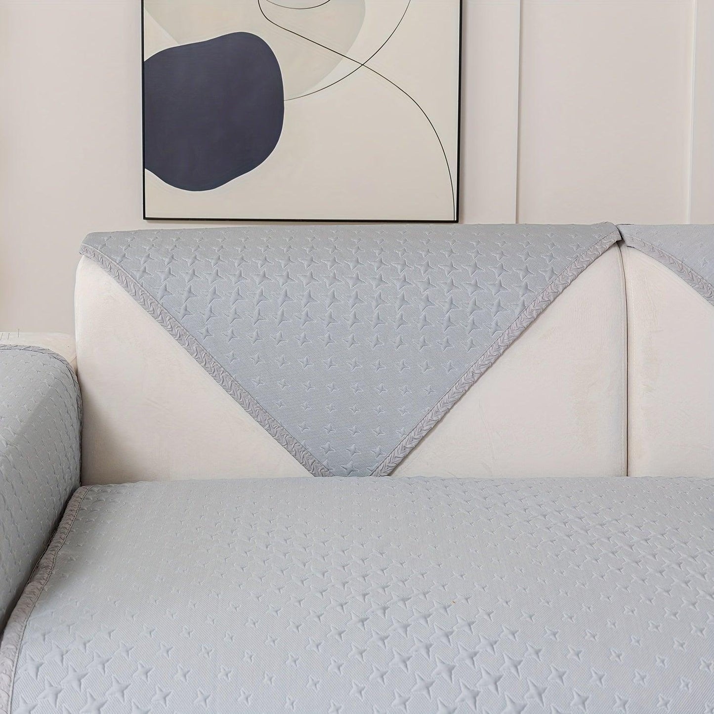 Summer Cooling Silk Non-slip Sofa Cover- Couch Cover for Dogs